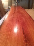 Timber bar top