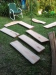 Bench seat tops cut to size