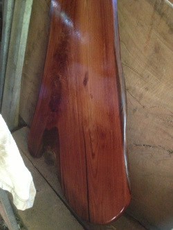 timber slab table top