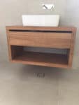 solid timber vanity