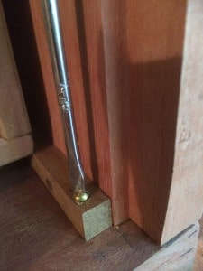 Building a solid timber vanity