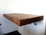 Blackbutt floating shelf, 120 mm thick