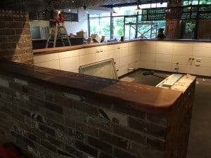 wood bar top