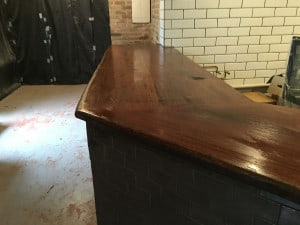 timber bar tops
