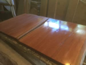 Wood table top
