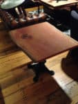 rustic bar table