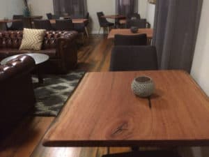 Solid timber table tops
