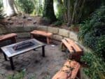 outdoor bench seating