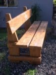 Solid Timber Bench Seat