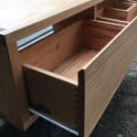 Solid timber vanity drawers