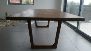 Mid-century blackbutt dining table