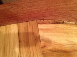 Benchtop joinery in the workshop