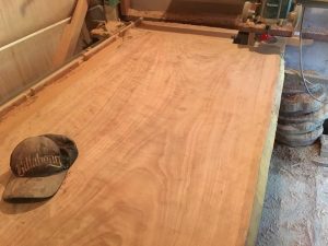 Blackbutt timber slab